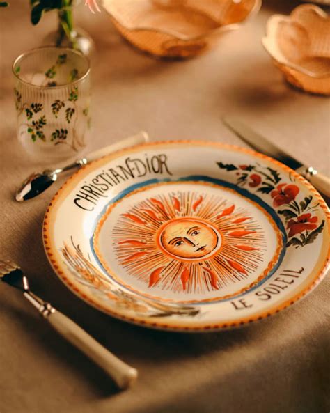 dior maison посуда|dior maison dinnerware.